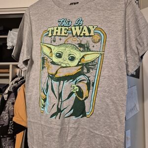MAD Engine Gray Star Wars 'This Is The Way' Kids T-Shirt